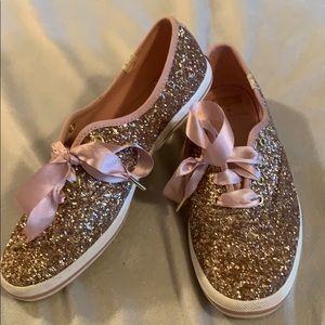 Rose gold Keds by Kate Spade ♠️